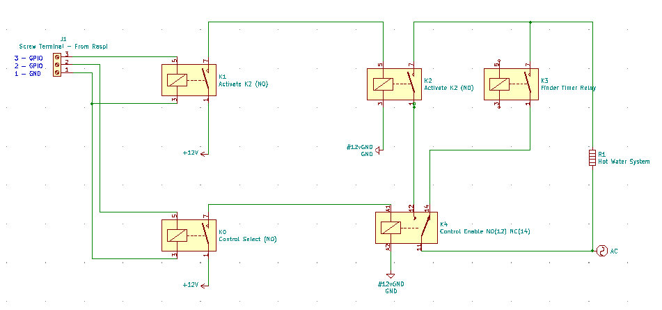 hot water circuit diagram