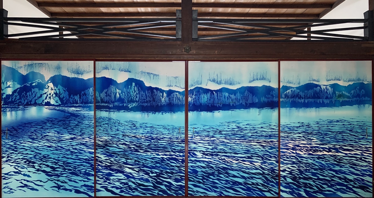 kennin-ji blue waters