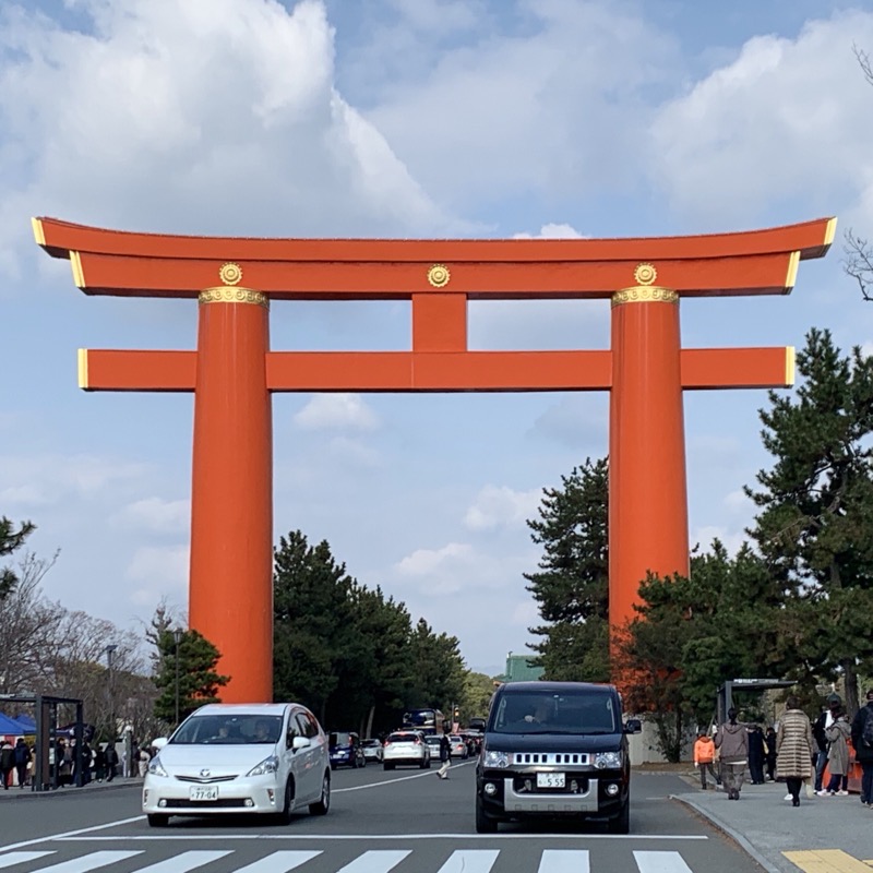 heian shrine torii