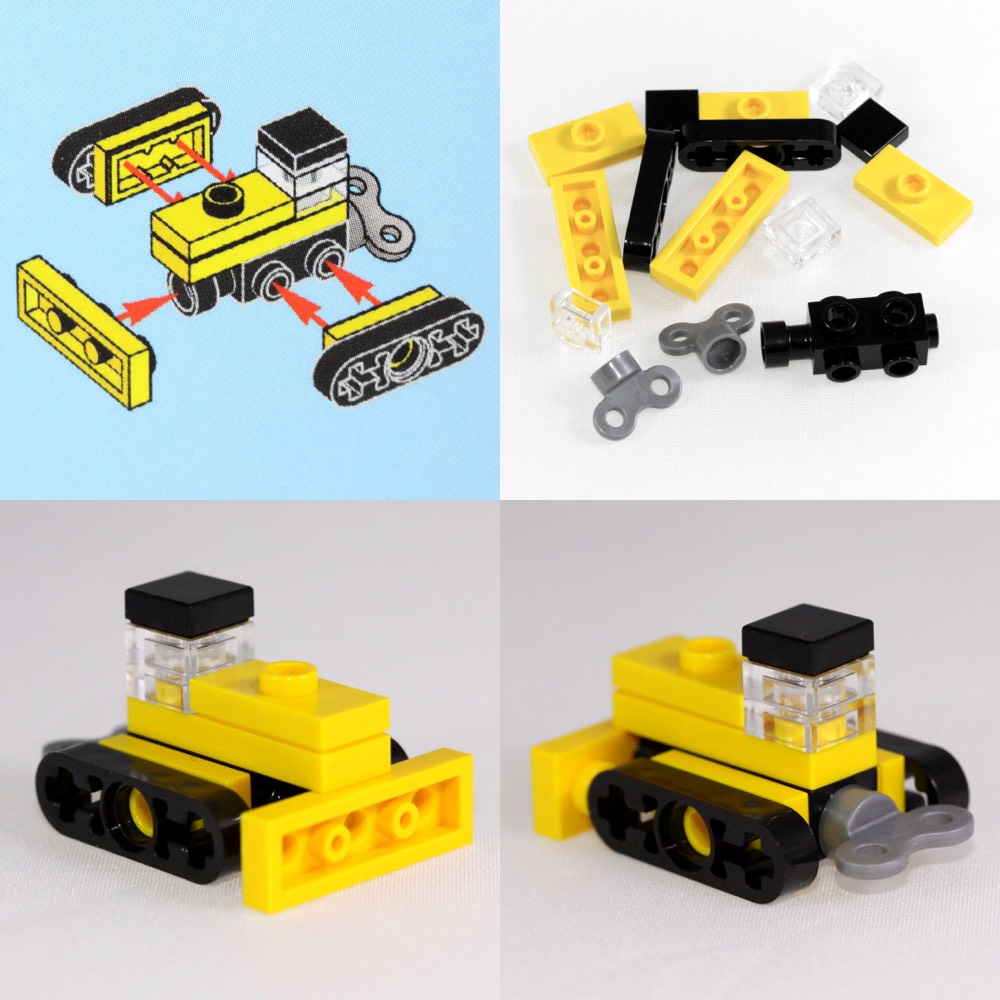 A micro scale snow plow