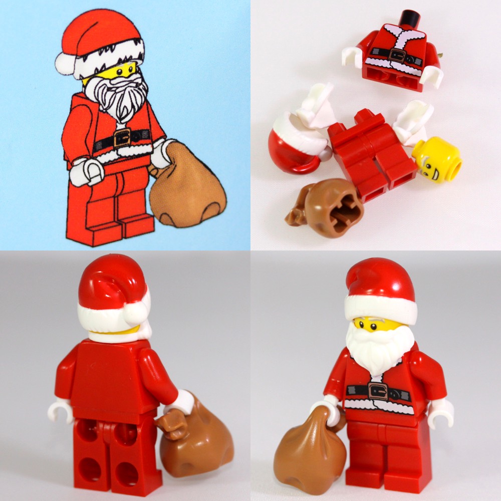 It’s Santa Claus, come to deliver presents!